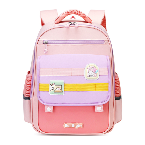 Rabbit Kids Backpack - Mini Travel Bag for School and Play - Pink