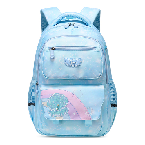 Kids Backpack with Pearl Shell Design - Mini Travel Bag for School and Everyday Use