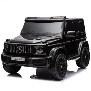 24V Licensed Mercedes-AMG G63 4WD Kids Ride-On Car with Remote Control - Black