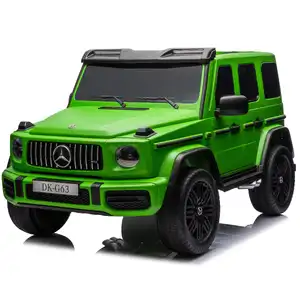 24V Licensed Mercedes-AMG G63 4WD Kids Ride-On Car with Remote Control - Matt Green