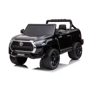 24V Licensed Toyota Hilux SR5 Electric Ride-On Car for Kids - Black