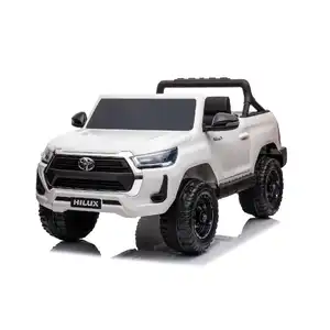 24V Licensed Toyota Hilux SR5 Electric Ride-On Car for Kids - White