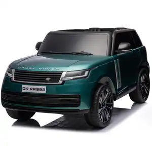 12V Licensed Range Rover Electric Luxury Kids Ride-on Car - Lake Green