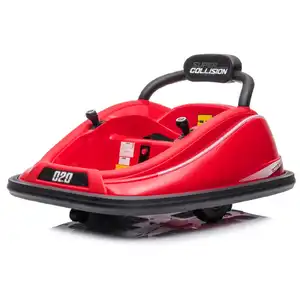 6V Kids Indoor Electric Bumper Car - Red