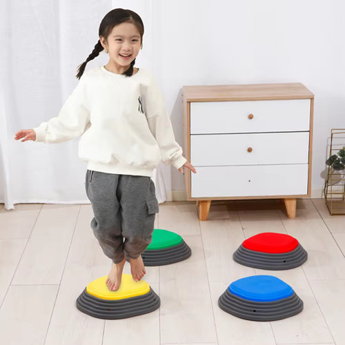 Multi-Colour Anti-Slip Bouncing Stepping Stones for Kids Play - Pre-Order ETA 16 August 2024