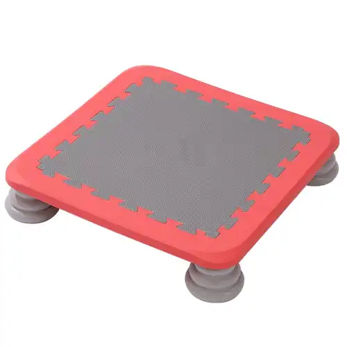 Plain Design Kids Jumping Pad for Safe and Active Playtime - Red