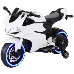 Ducati Motorbike Replica, 12V Electric Ride On Toy - White - Pre-Order ETA 25 February 2025